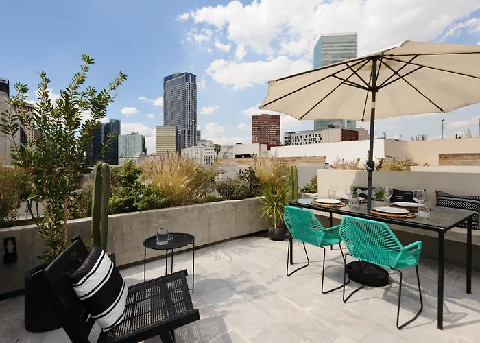 Apartment New! Historic Colonial Duplex In Downtown Mexico City